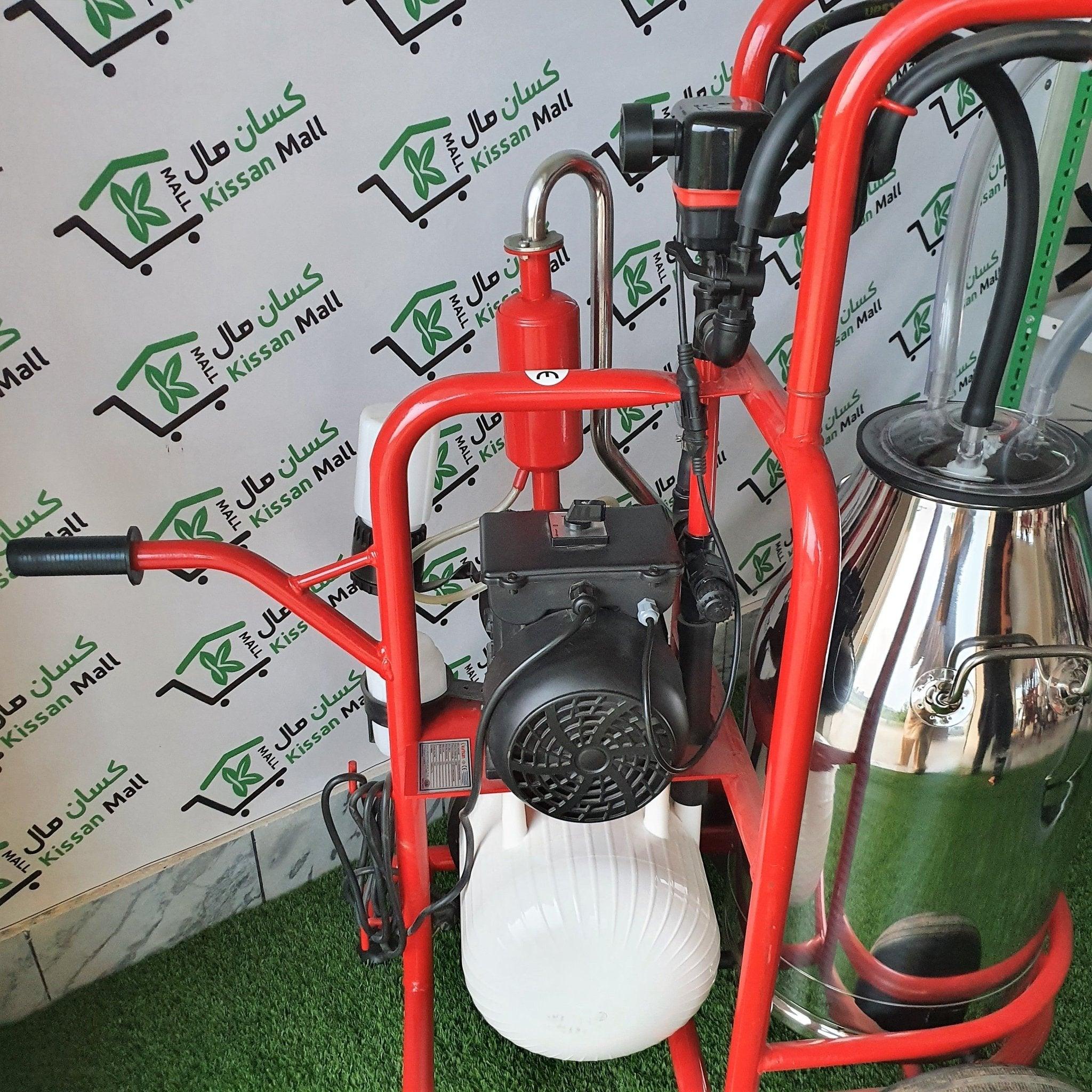 Milking Machine Single Bucket Double Cluster - kissanmall.pk 