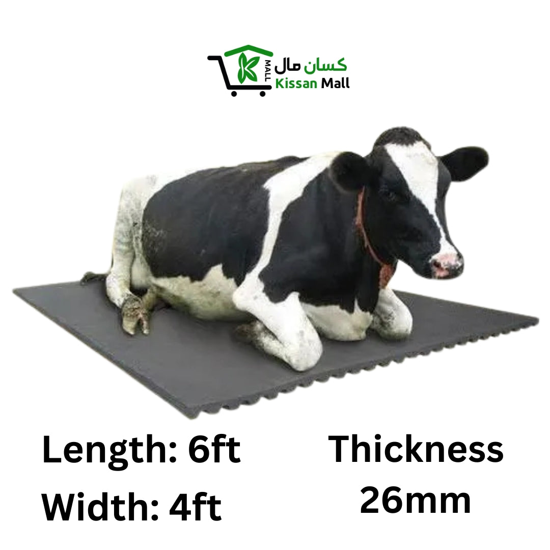 Cow Mat 26 mm, Length: 6ft Width: 4ft - kissanmall.pk 