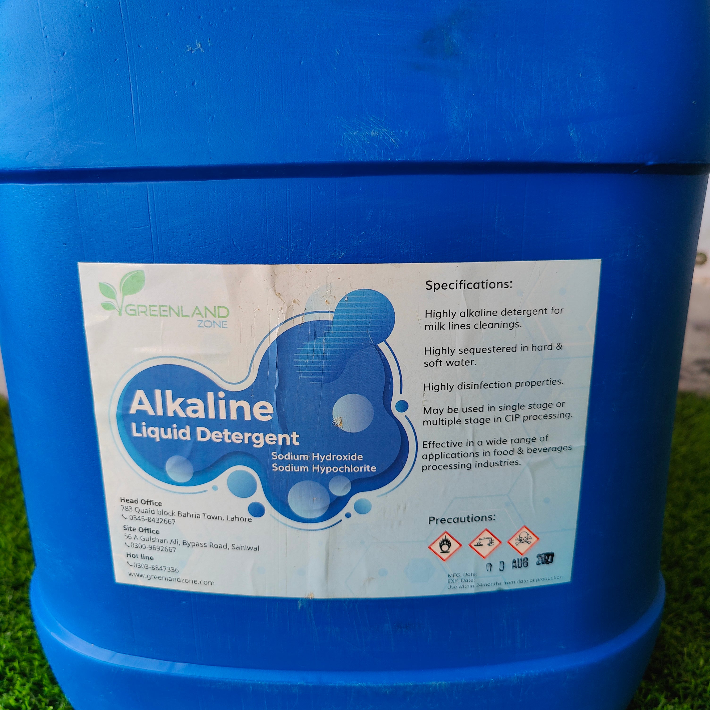 Alkaline Liquid Detergent 25 ltr - Kissan Mall 