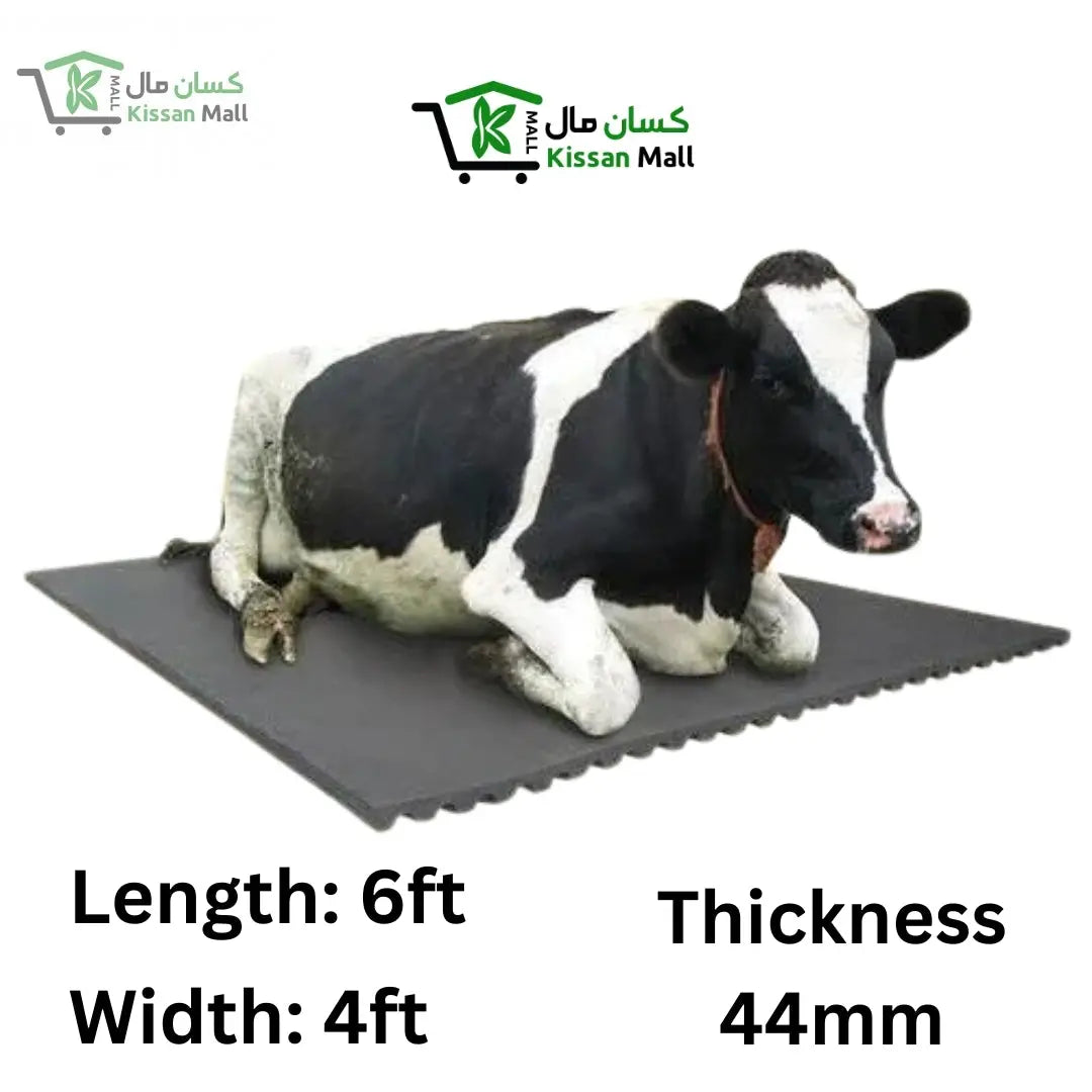 Cow Mat 44 mm, Length: 6ft Width: 4ft - Kissan Mall 