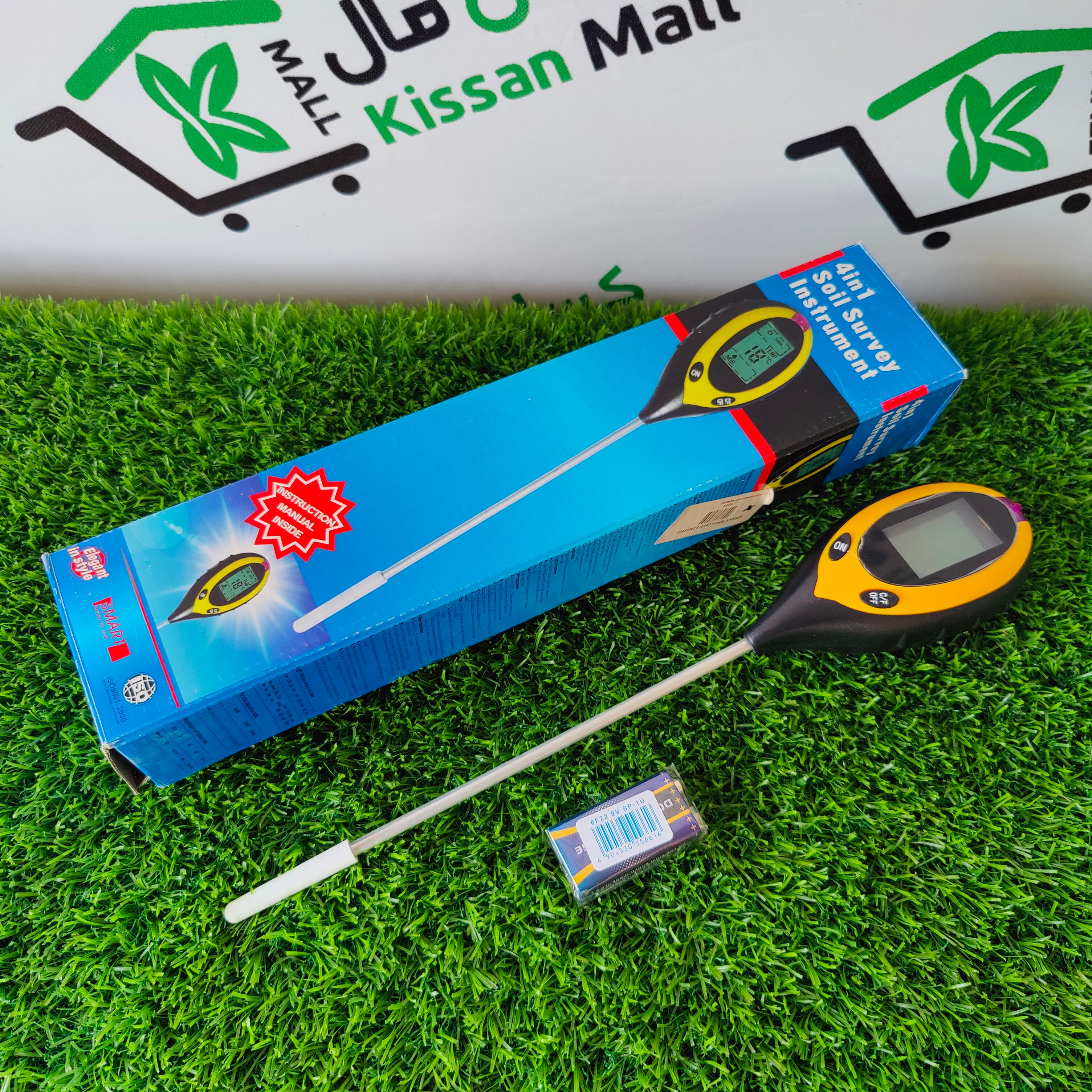 Digital PH Meter 4 in 1 (digital soil meter) - Kissan Mall 