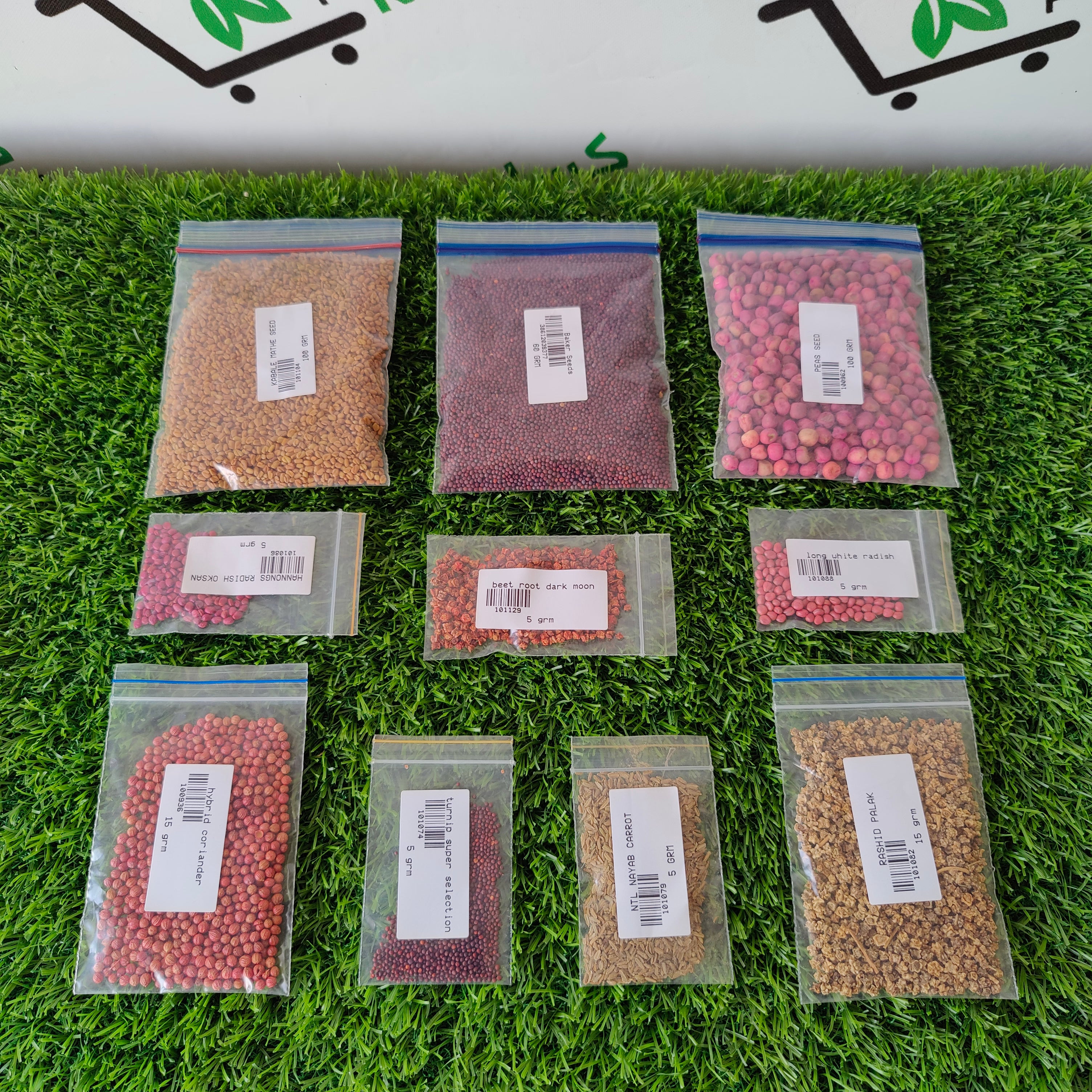 Kitchen Gardening Seeds Set 10 Variety - Kissan Mall 