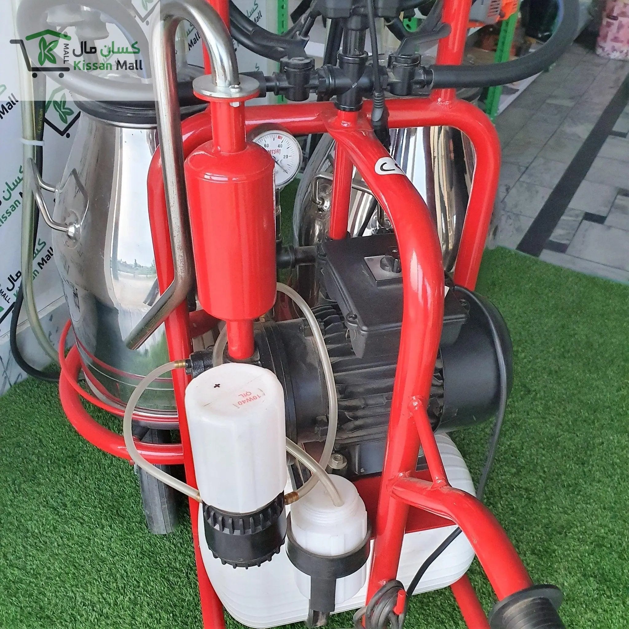 Milking Machine Double Bucket Double Cluster - Kissan Mall 