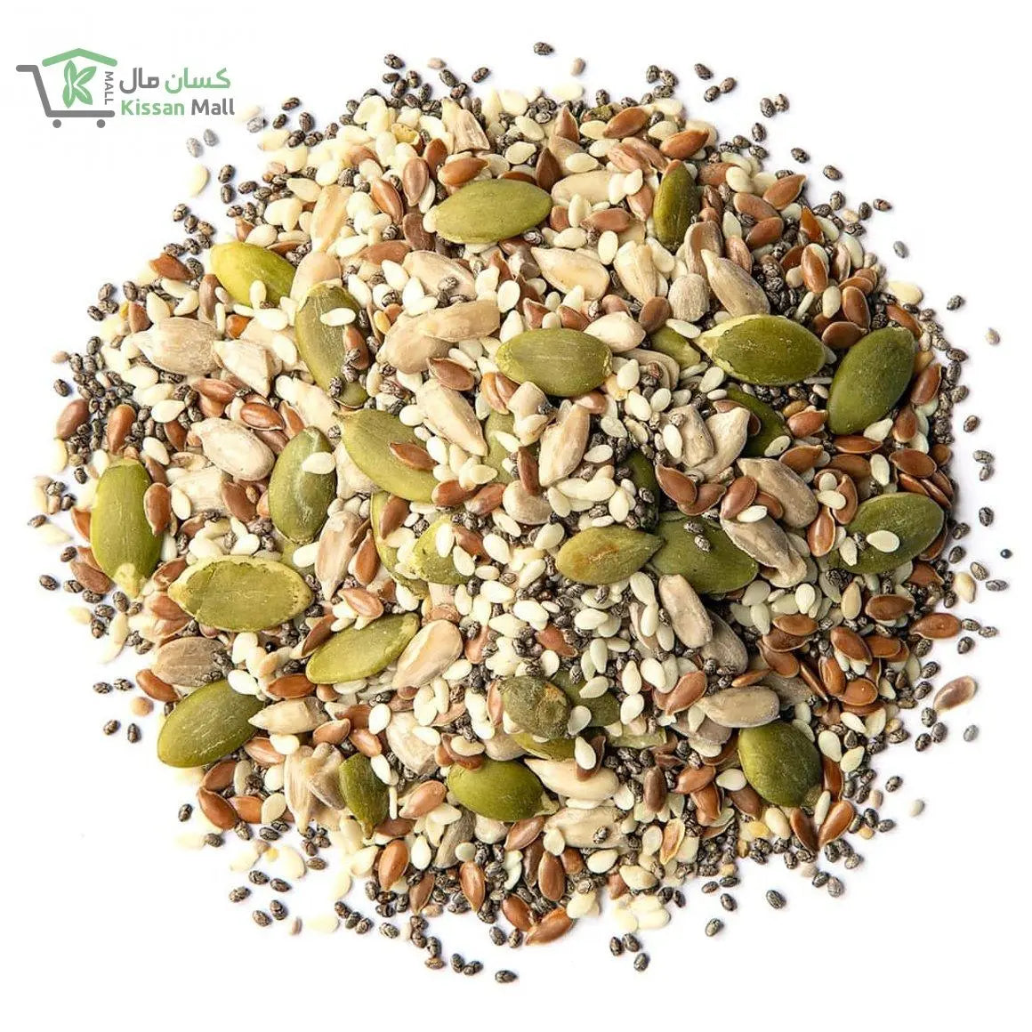 Organic 5 Seeds Mix 200 Grm - Kissan Mall 