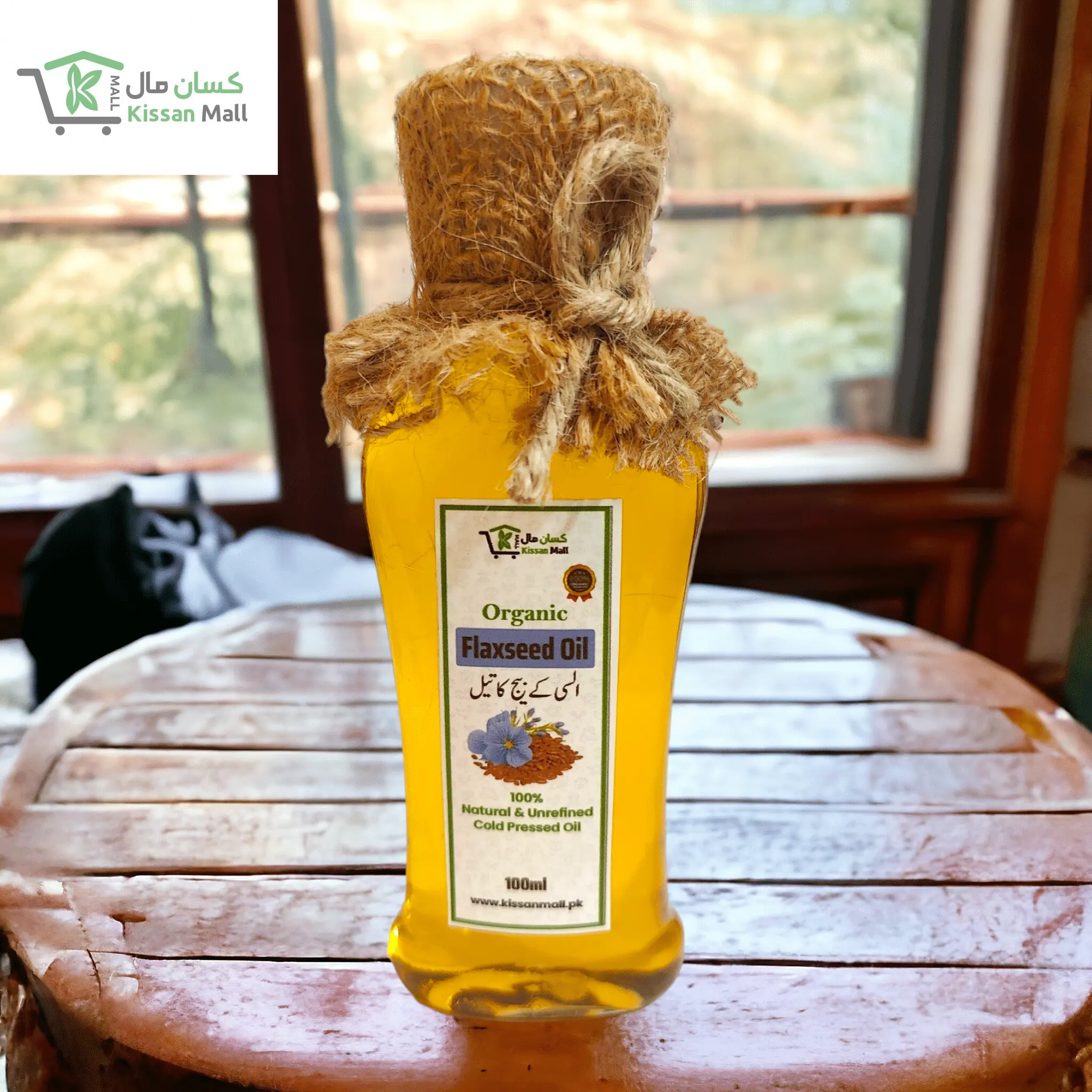 Organic Flex Seed Oil - Kissan Mall 