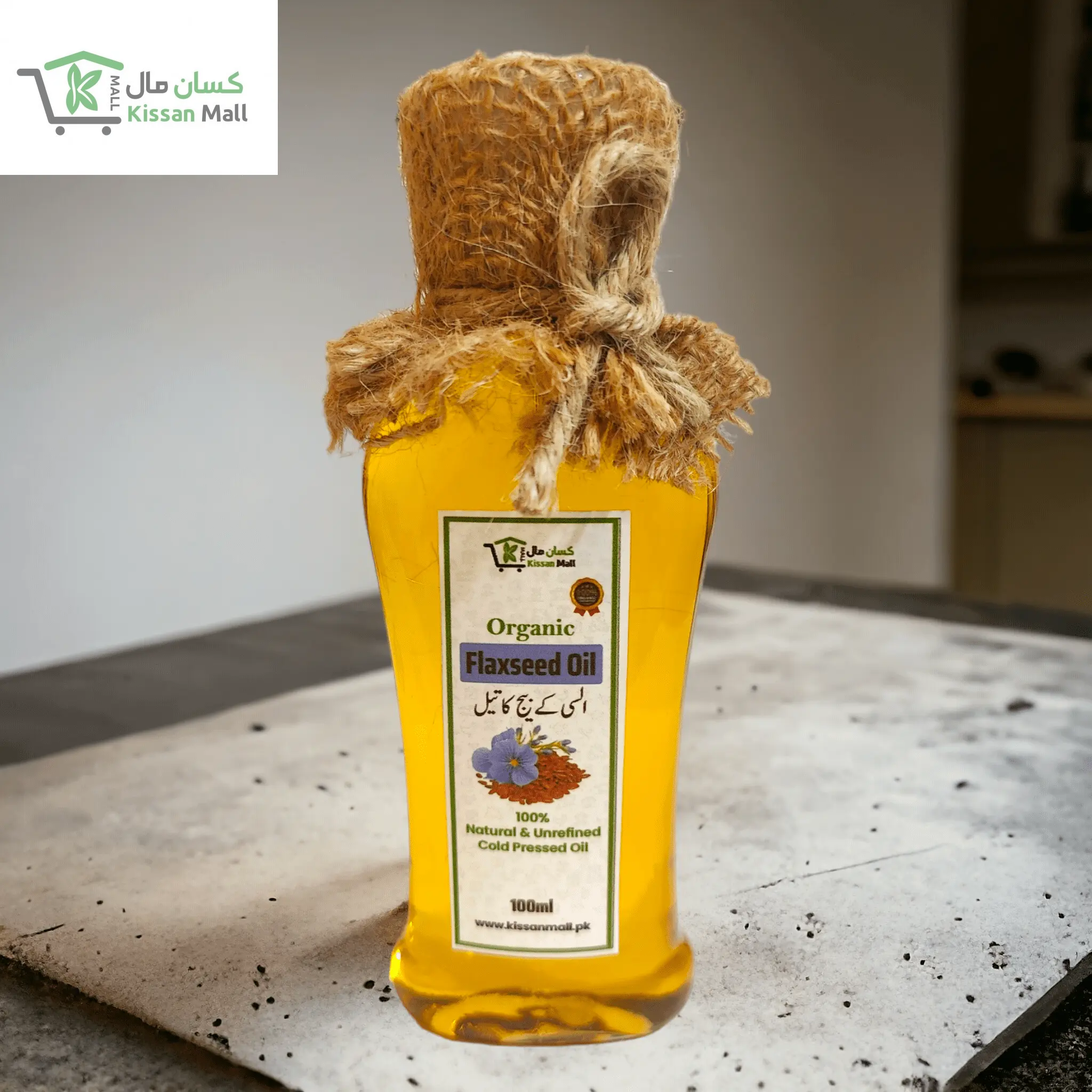 Organic Flex Seed Oil - Kissan Mall 