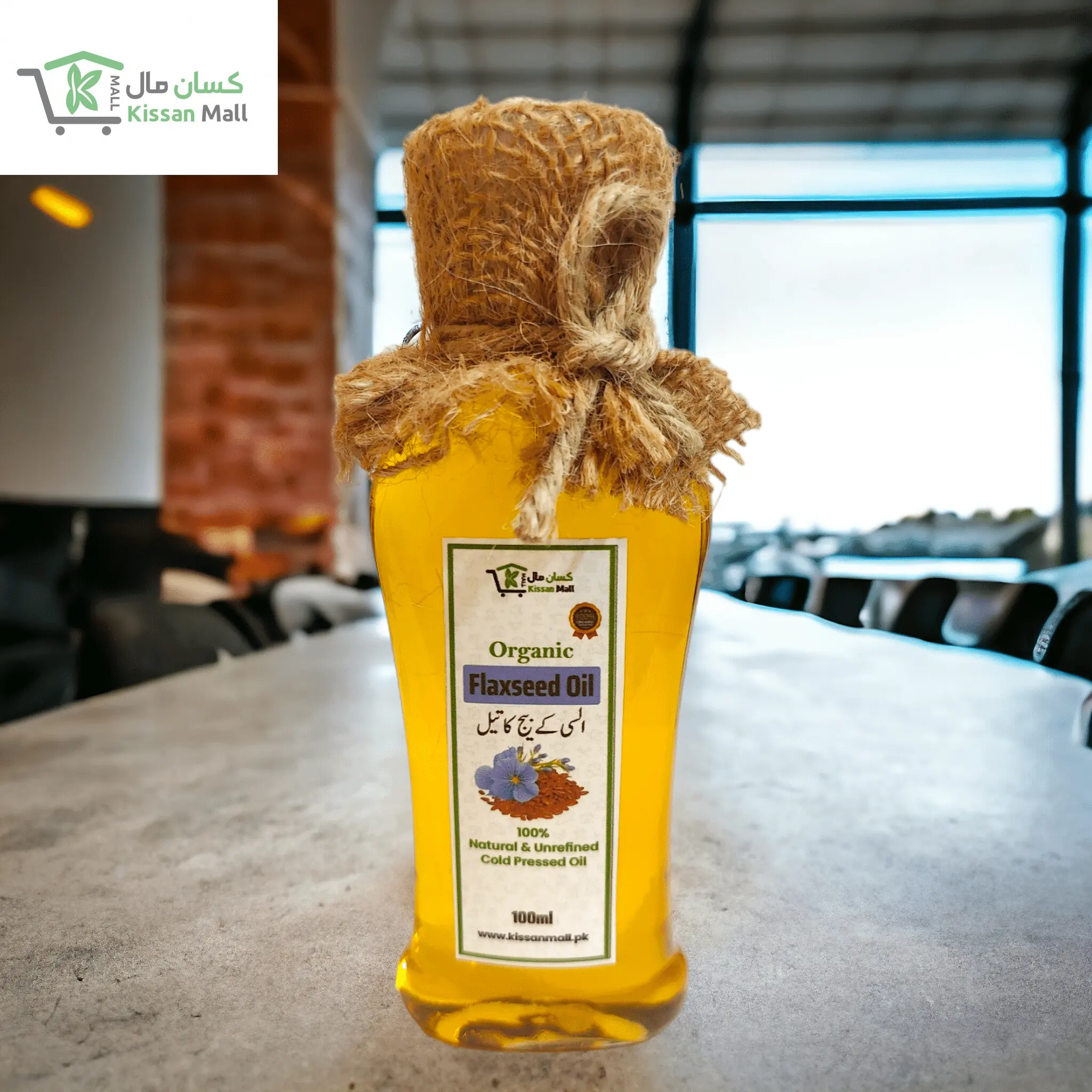 Organic Flex Seed Oil - Kissan Mall 