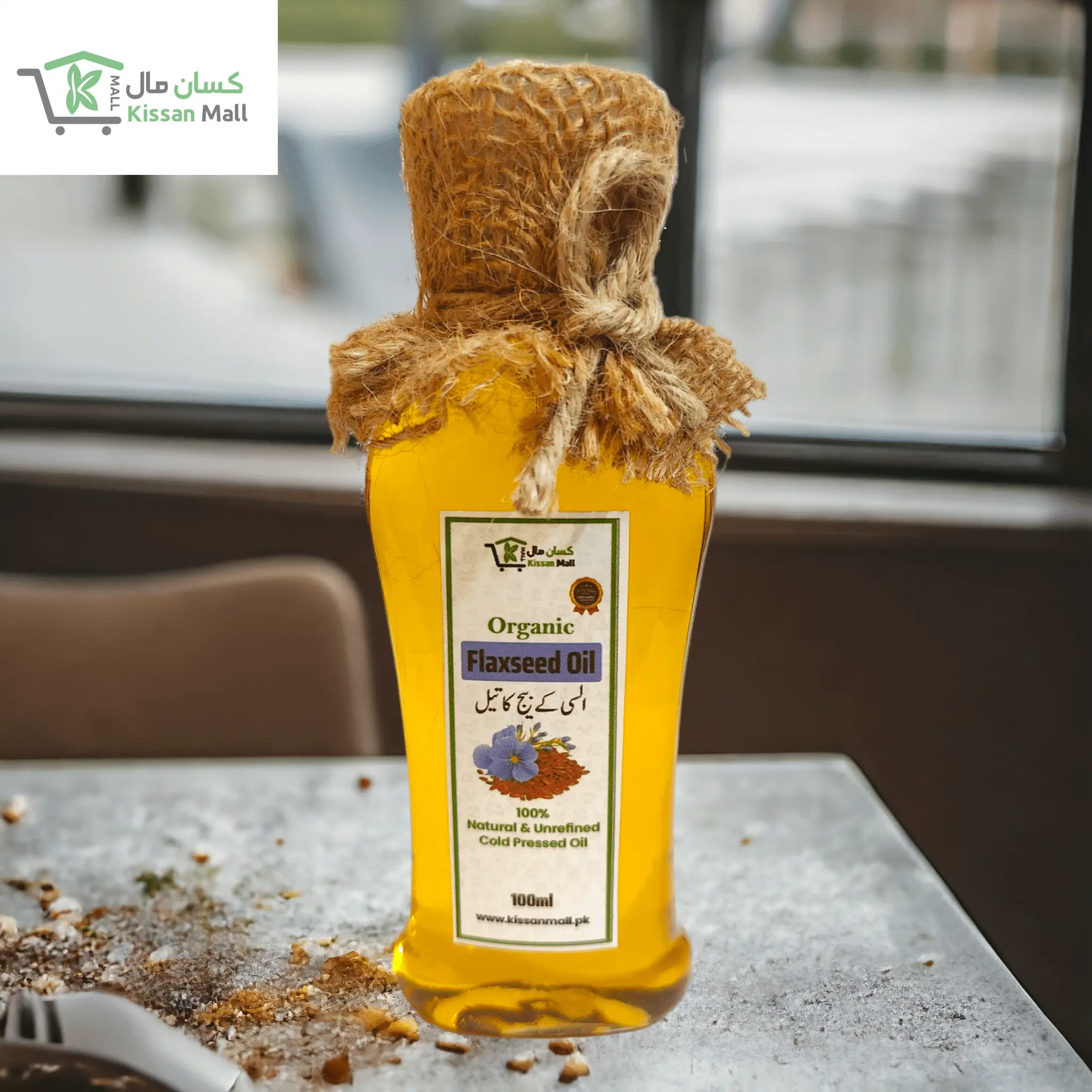 Organic Flex Seed Oil - Kissan Mall 