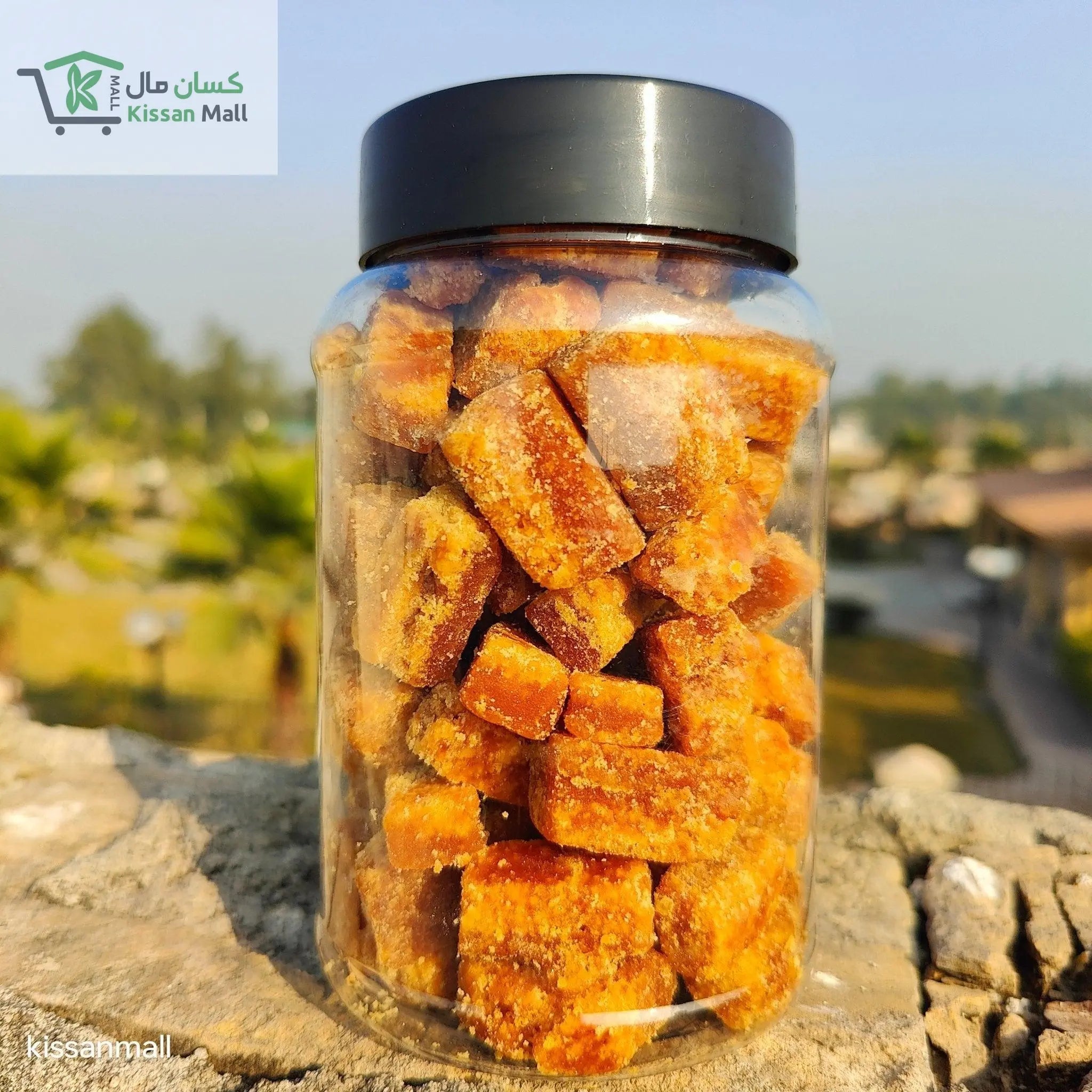 Organic Gur Cubes 5-6g uneven 500 Grm - Kissan Mall 