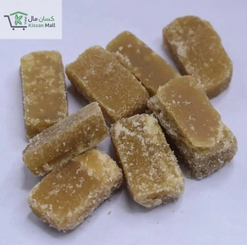 Organic Gur Cubes 5-6g uneven 500 Grm - Kissan Mall 