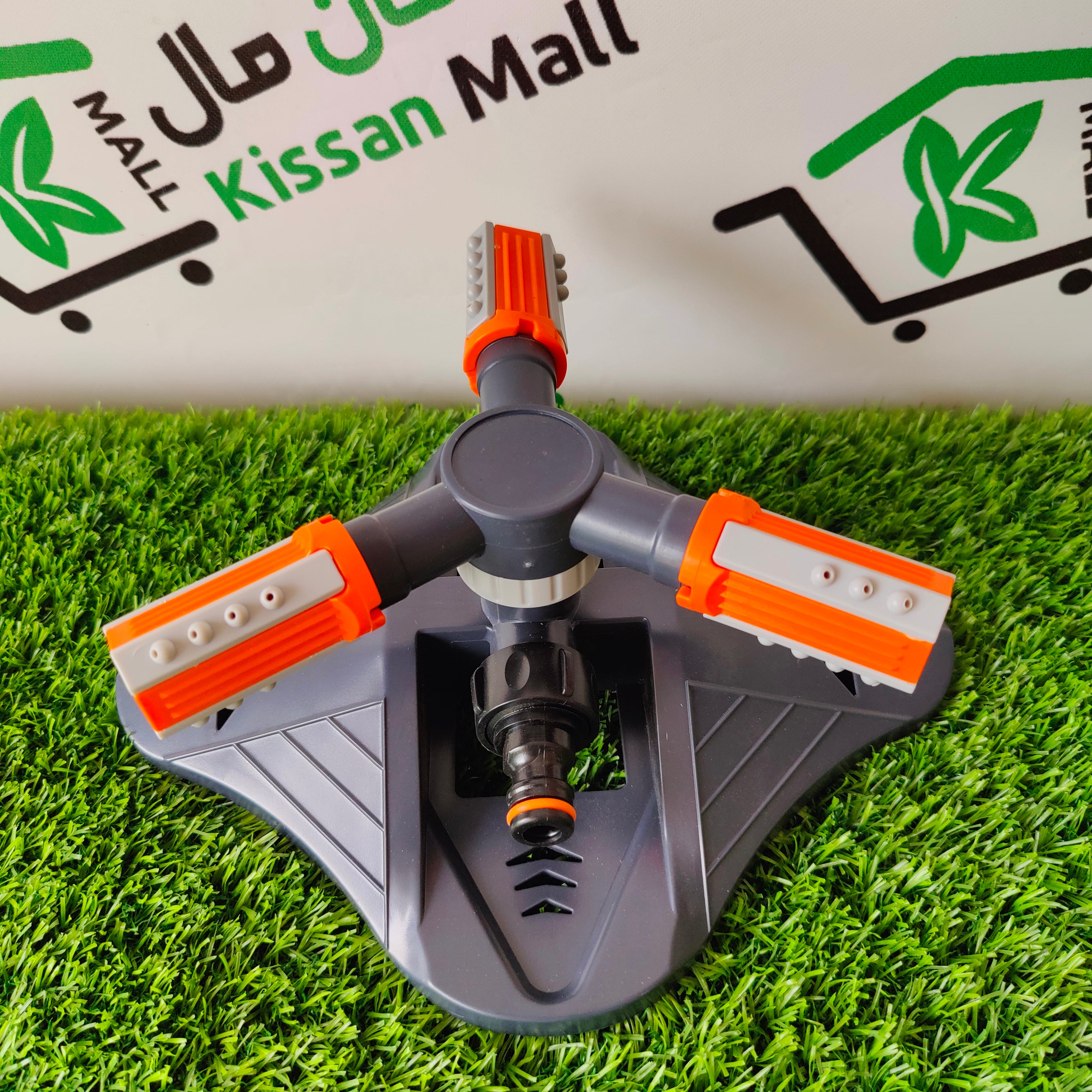 Sprinkler Orange Fitting Black Base - Kissan Mall 