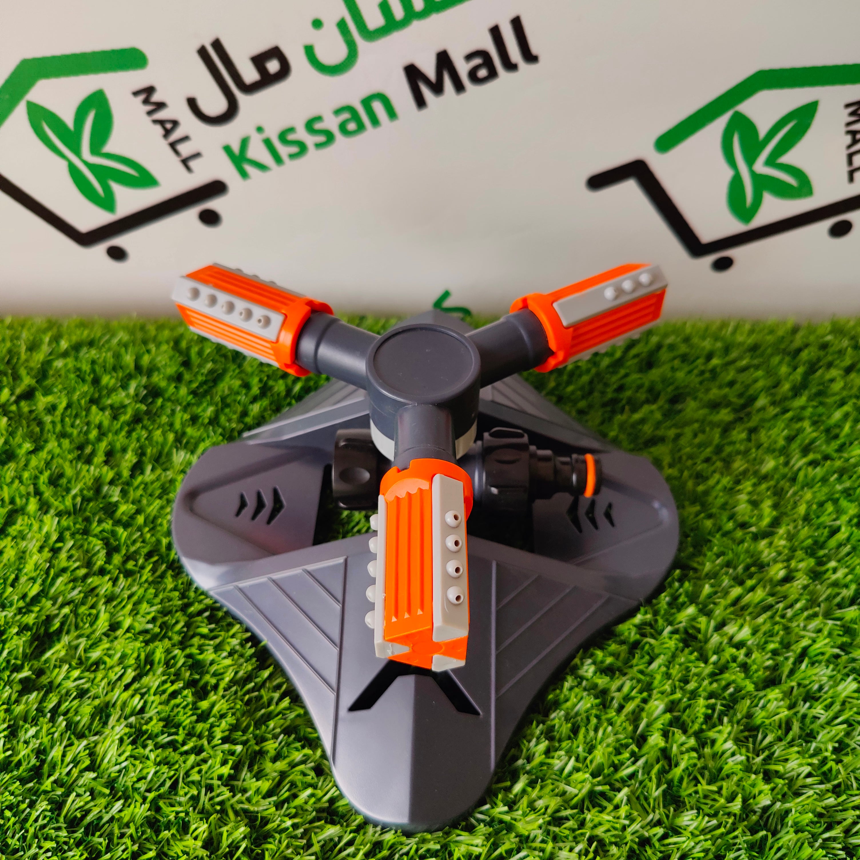 Sprinkler Orange Fitting Black Base - Kissan Mall 